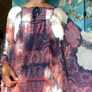 Free People High Low Babydoll Dress// Sm